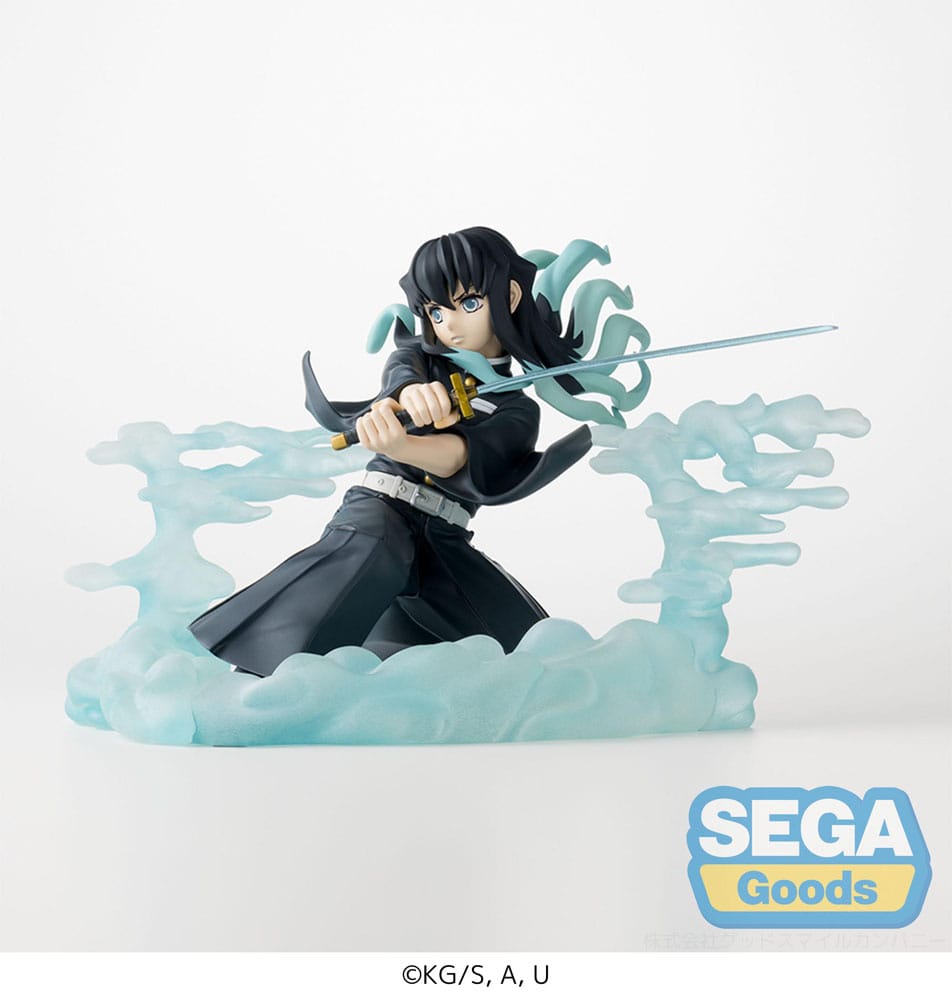 Demon Slayer: Kimetsu no Yaiba Xross Link Anime PVC Statue Muichiro Tokito Hashira Training Arc 11 cm
