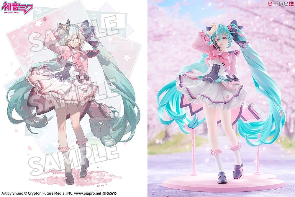 Character Vocal Series 01: Hatsune Miku S-Fire PVC Statue 1/7 Hatsune Miku New Semester 23 cm