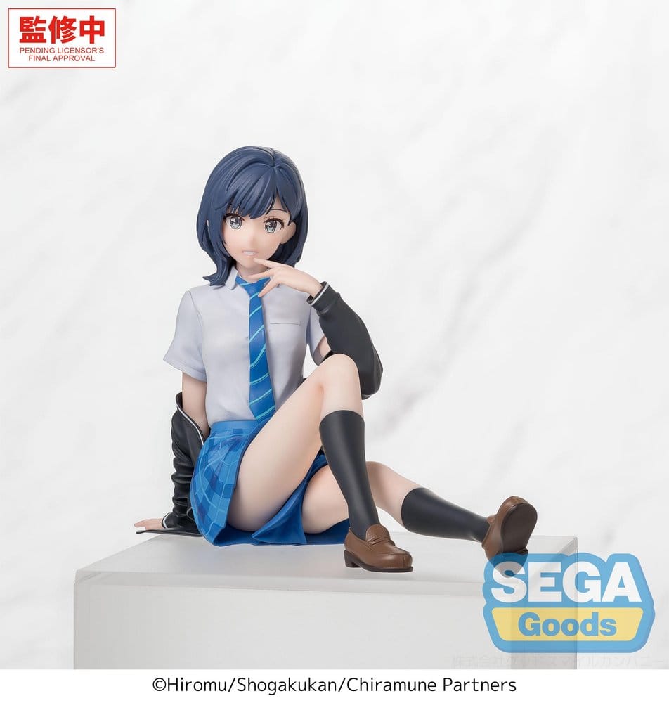 Chitose Is in the Ramune Bottle PM Perching PVC Statue Yuzuki Nanase 8 cm