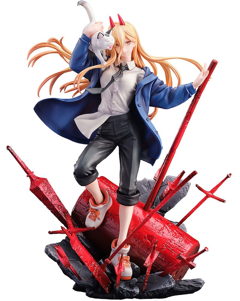 Chainsaw Man Power & Meowy 1/7 Scale Statue