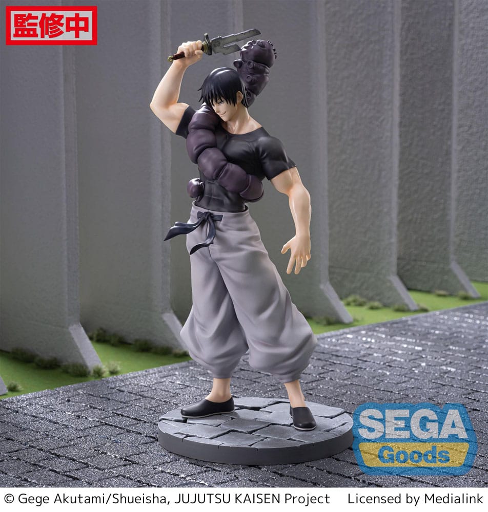 Jujutsu Kaisen Luminasta Kaigyoku/Gyokusetsu "Toji Fushiguro" Ready For Battle 21 cm PVC Statue