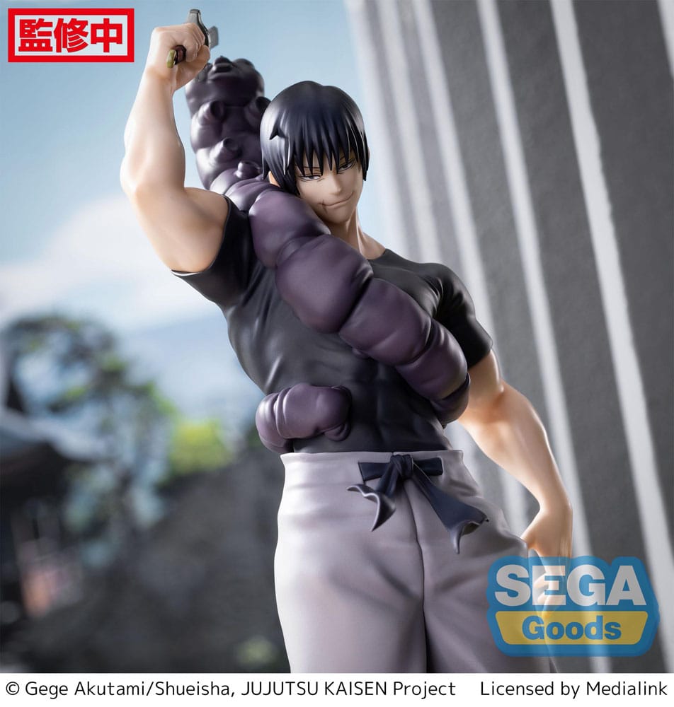 Jujutsu Kaisen Luminasta Kaigyoku/Gyokusetsu "Toji Fushiguro" Ready For Battle 21 cm PVC Statue