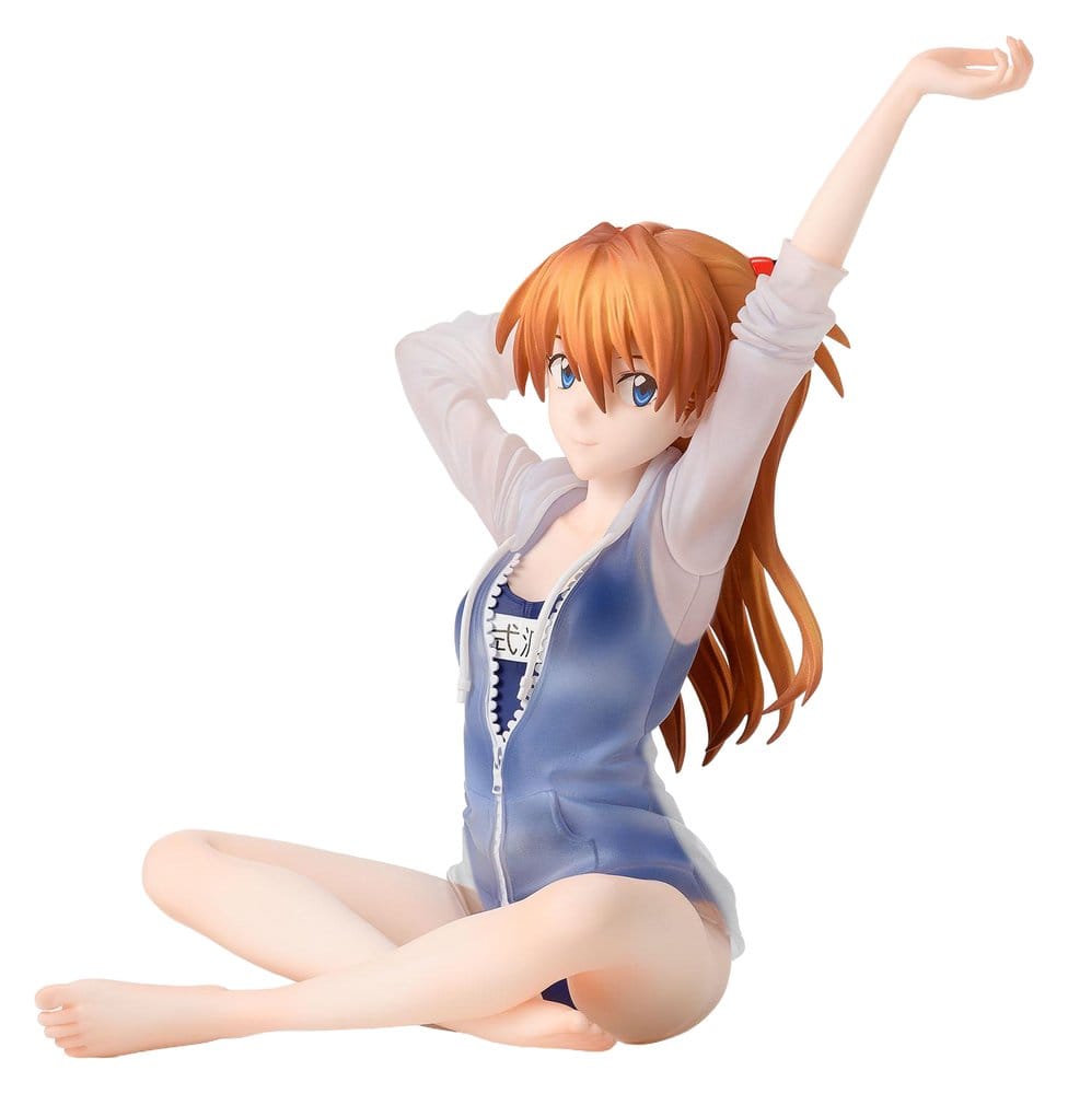 Rebuild of Evangelion Yumemirize PVC Figure Asuka Shikinami Langley School Swimsuit Ver. 16 cm