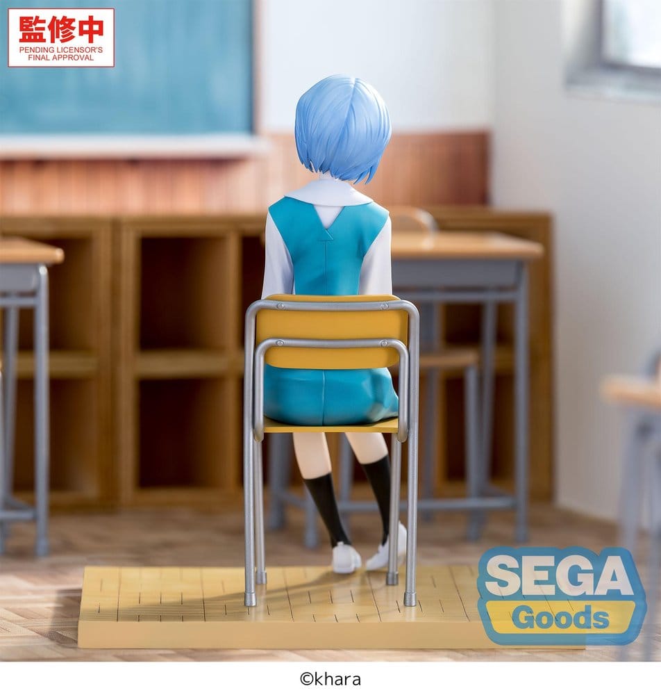 Evangelion: New Theatrical Edition XStellar PVC Figure Rei Ayanami Uniform Ver. 16 cm