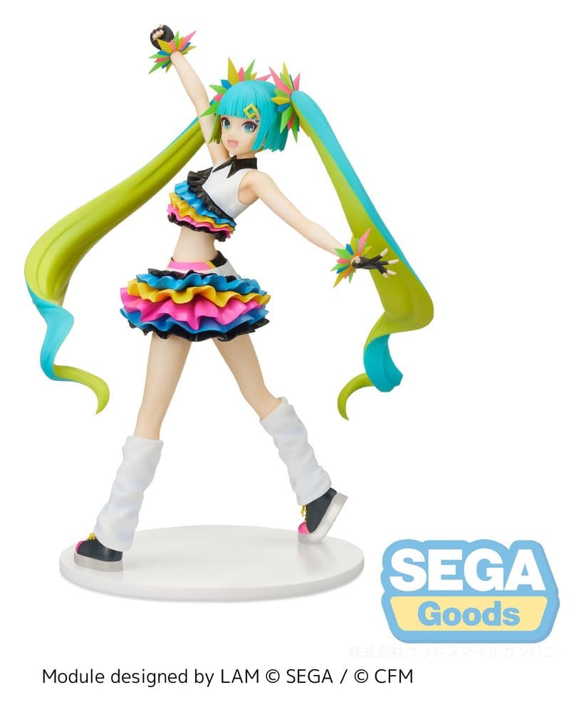 Hatsune Miku Project DIVA MEGA39's FIGURIZM PVC Figure Hatsune Miku - Catch the Wave 25 cm
