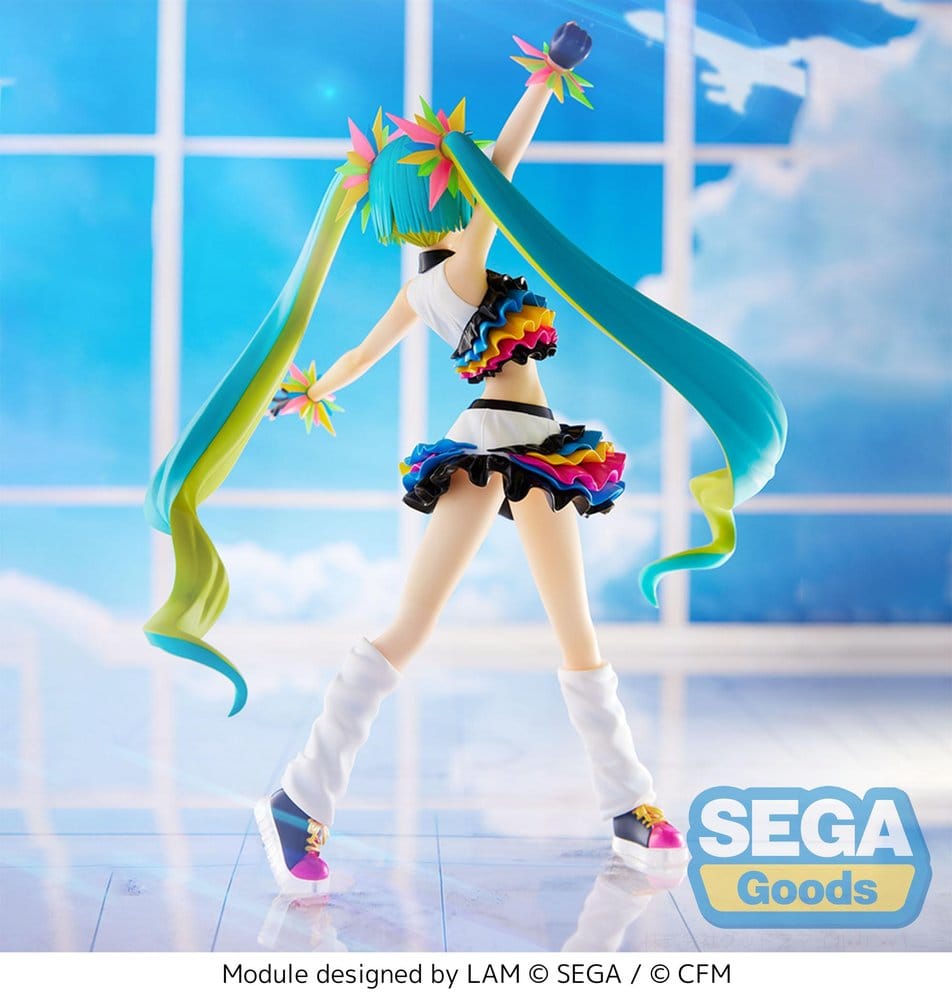 Hatsune Miku Project DIVA MEGA39's FIGURIZM PVC Figure Hatsune Miku - Catch the Wave 25 cm