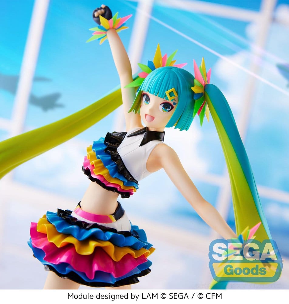 Hatsune Miku Project DIVA MEGA39's FIGURIZM PVC Figure Hatsune Miku - Catch the Wave 25 cm