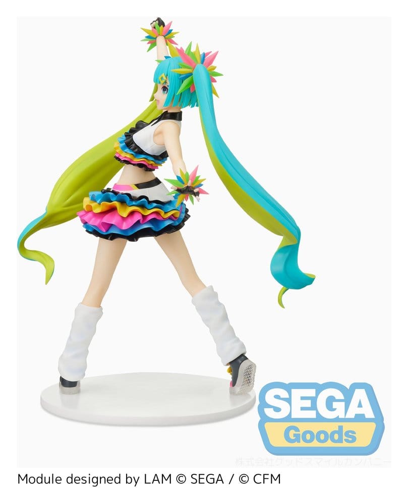 Hatsune Miku Project DIVA MEGA39's FIGURIZM PVC Figure Hatsune Miku - Catch the Wave 25 cm