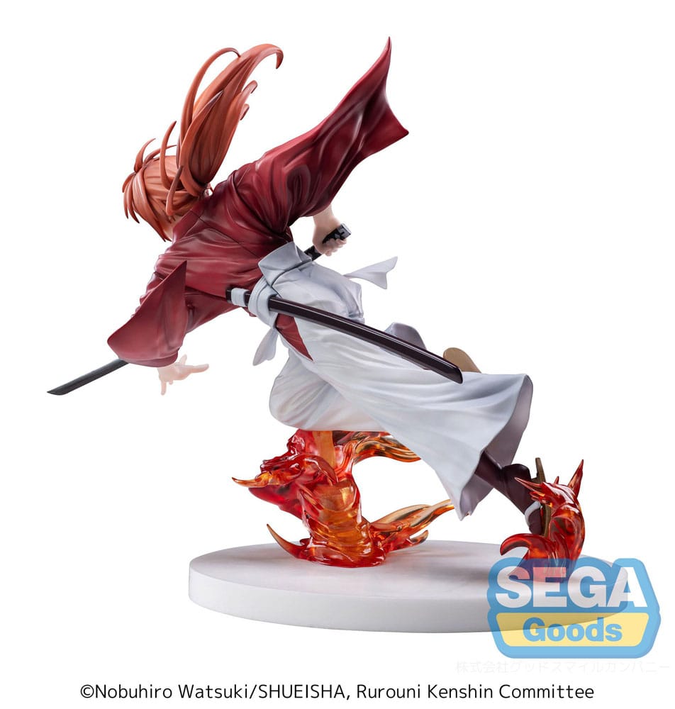 Rurouni Kenshin Kenshin Himura 15cm  Luminasta PVC Statue
