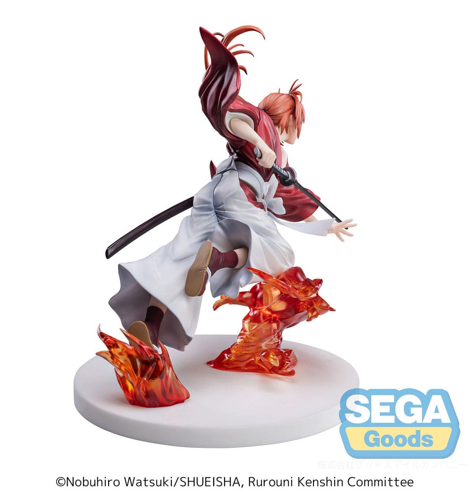 Rurouni Kenshin Kenshin Himura 15cm  Luminasta PVC Statue