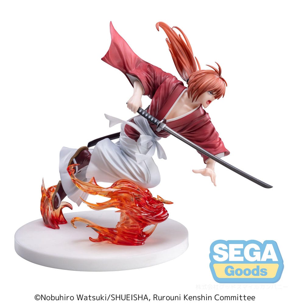 Rurouni Kenshin Kenshin Himura 15cm  Luminasta PVC Statue