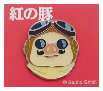 Porco Rosso Pin Marco Close-up