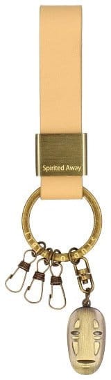Spirited Away Leather-Keychain No Face