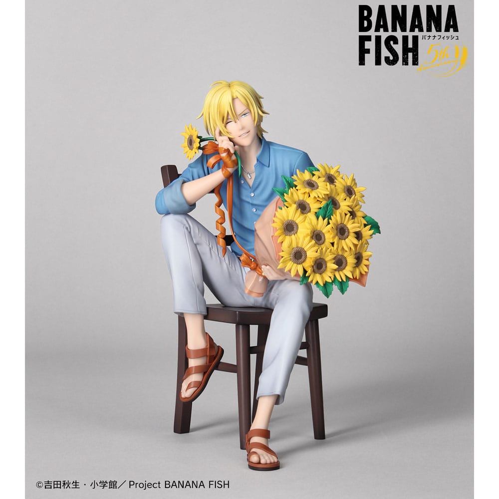Banana Fish Ash Lynx Birthday Version 18cm 1/8 Scale PVC Statue