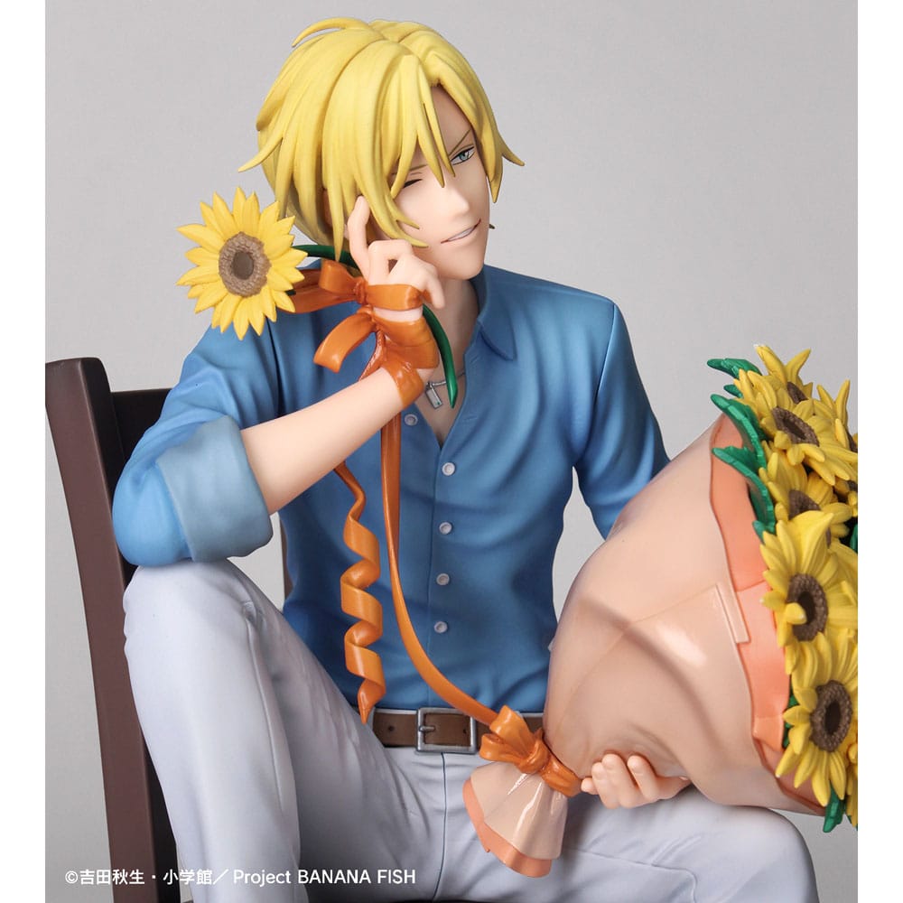 Banana Fish Ash Lynx Birthday Version 18cm 1/8 Scale PVC Statue