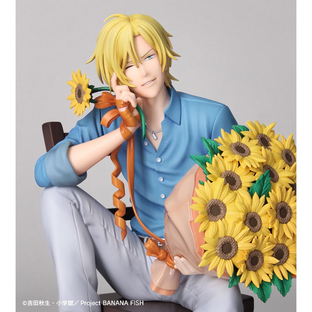 Banana Fish Ash Lynx Birthday Version 18cm 1/8 Scale PVC Statue