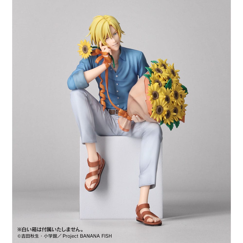 Banana Fish Ash Lynx Birthday Version 18cm 1/8 Scale PVC Statue