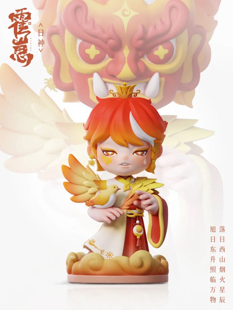 Original Character Trading Figures Huozai Wusheng Group Portrait Series 8 cm Assortment (6)
