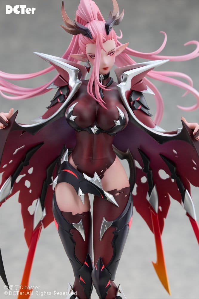 Original Character PU Figure 1/7 Heslion Draco Bellatrix Feminina 27 cm