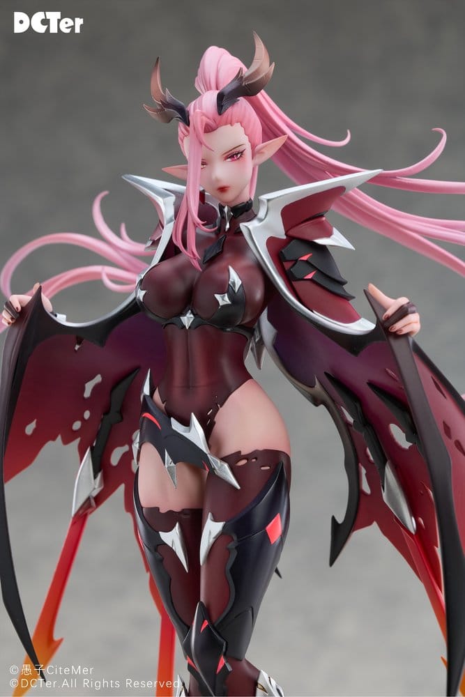 Original Character PU Figure 1/7 Heslion Draco Bellatrix Feminina 27 cm