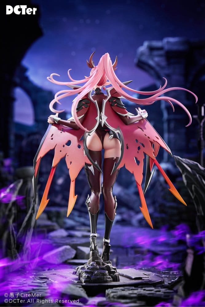Original Character PU Figure 1/7 Heslion Draco Bellatrix Feminina 27 cm