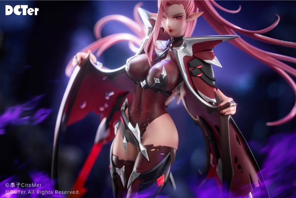 Original Character PU Figure 1/7 Heslion Draco Bellatrix Feminina 27 cm