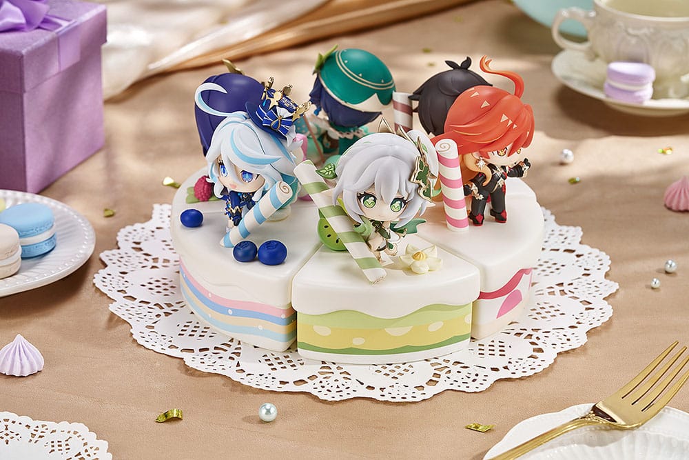 Genshin Impact Wondrous Travels Series Figure Furina Chibi 14 cm