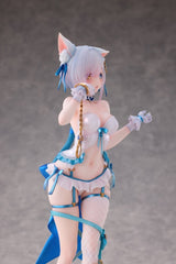 Original Character PVC Figure 1/7 Shibarare Neko Putika-chan 26 cm