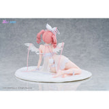 Original Character PVC Figure 1/4 White Rabbit Rosu Angel Ver. Illustrated by Rosuuri 23 cm