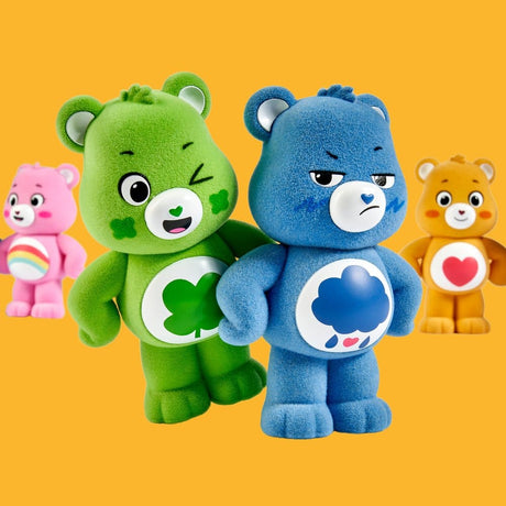 Care Bears Flocked Figures Unlock the Magic 8 cm Blind Box Display (8)