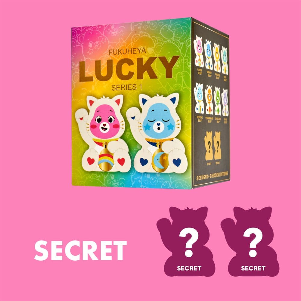 Care Bears Plush Figures Fukuheya 8 cm Blind Box Display (8)