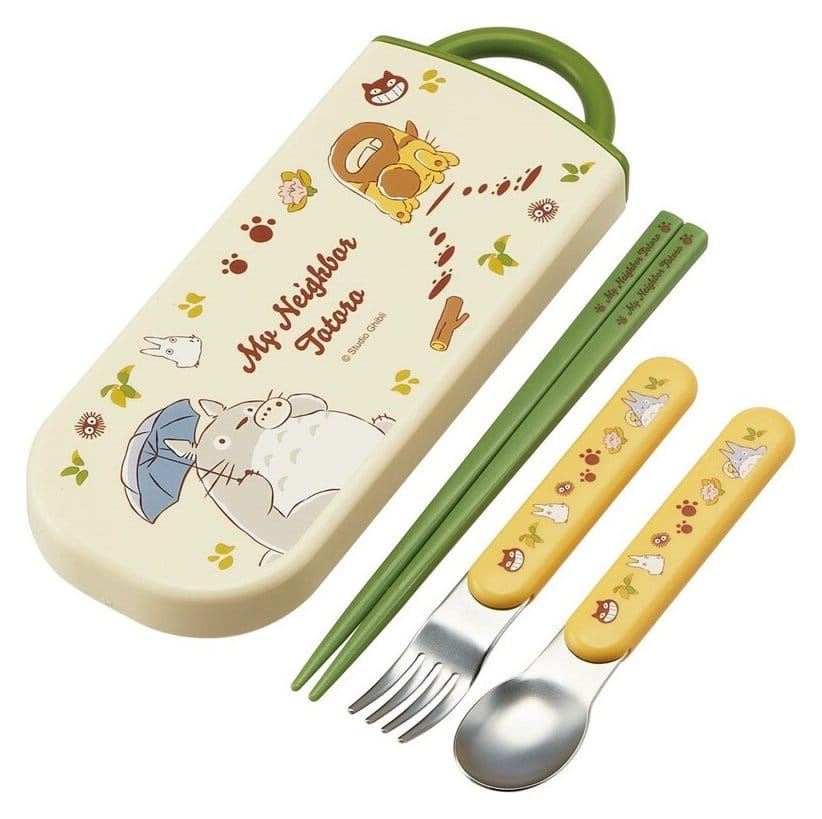 My Neighbor Totoro Chopsticks Spoon Fork Set Totoro & Catbus