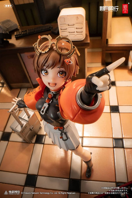 Original Character Fellow Moon Agent Qianqiu 14 cm 1/12 Action Figure Kit