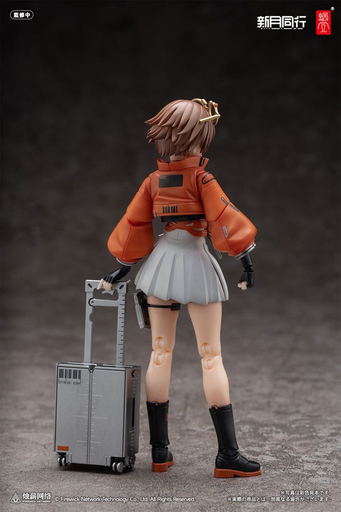 Original Character Fellow Moon Agent Qianqiu 14 cm 1/12 Action Figure Kit
