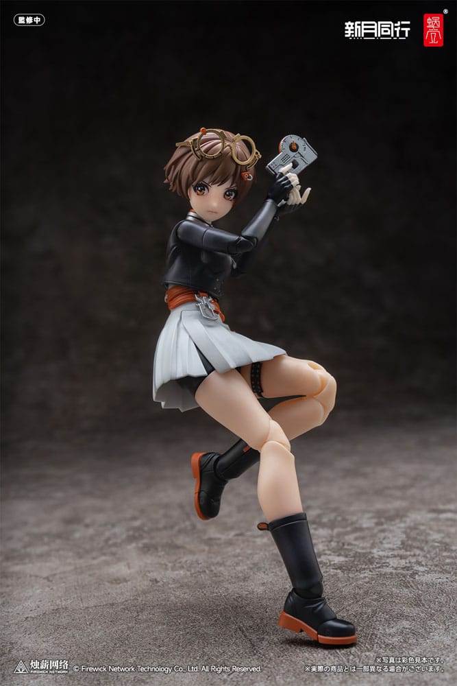 Original Character Fellow Moon Agent Qianqiu 14 cm 1/12 Action Figure Kit