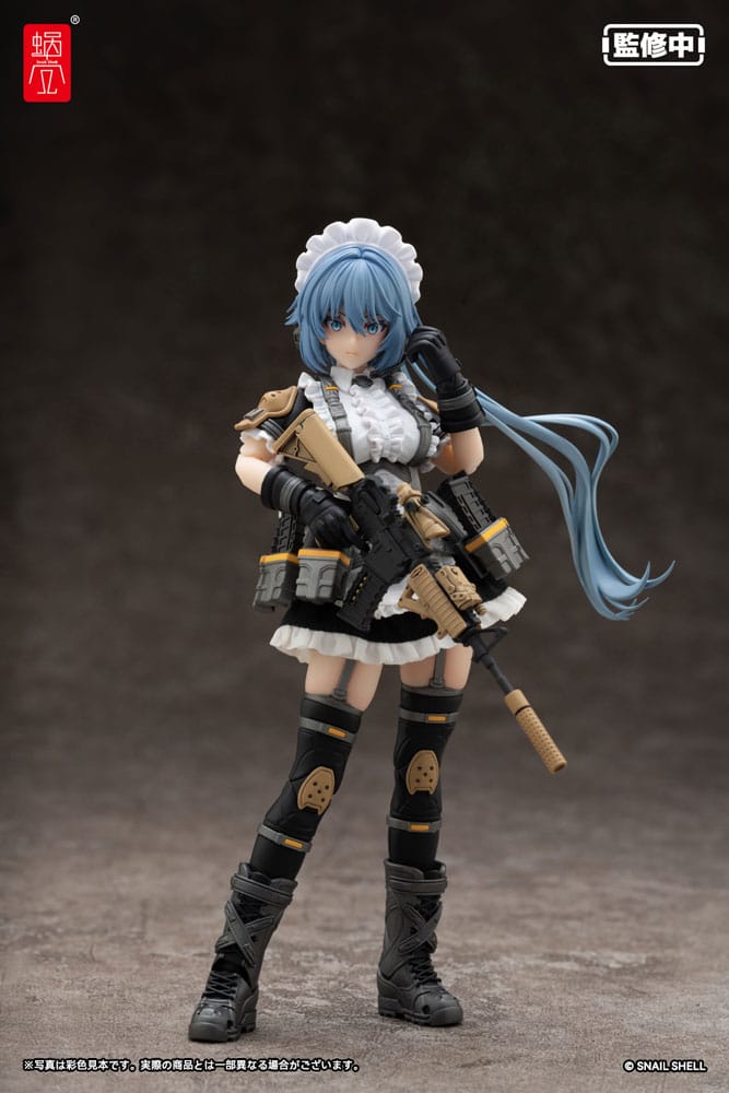 Original Character RA-02 Tactical Maid Kazune Tokiwa 16 cm 1/12 Action Figure Kit