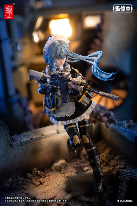 Original Character RA-02 Tactical Maid Kazune Tokiwa 16 cm 1/12 Action Figure Kit