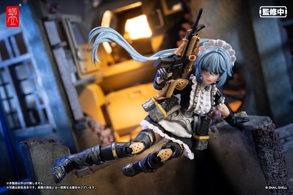 Original Character RA-02 Tactical Maid Kazune Tokiwa 16 cm 1/12 Action Figure Kit