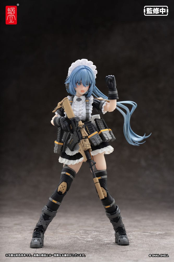 Original Character RA-02 Tactical Maid Kazune Tokiwa 16 cm 1/12 Action Figure Kit