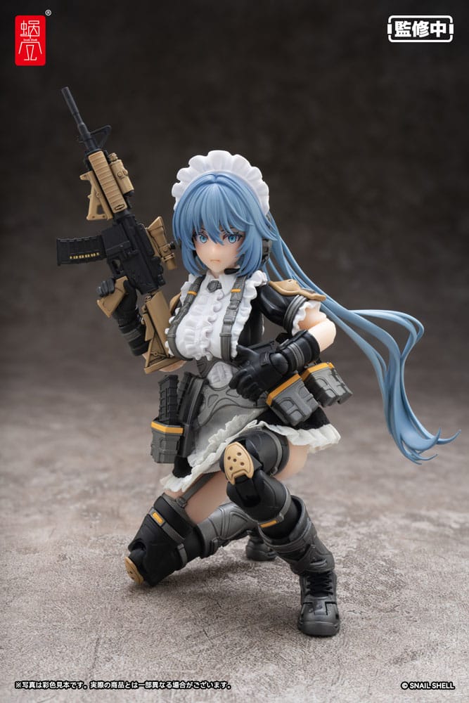 Original Character RA-02 Tactical Maid Kazune Tokiwa 16 cm 1/12 Action Figure Kit