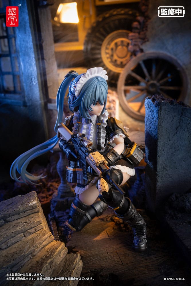 Original Character RA-02 Tactical Maid Kazune Tokiwa 16 cm 1/12 Action Figure Kit