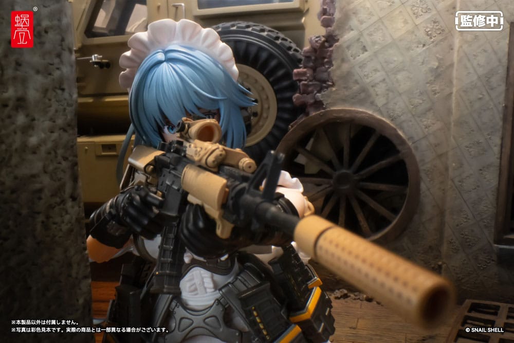 Original Character RA-02 Tactical Maid Kazune Tokiwa 16 cm 1/12 Action Figure Kit