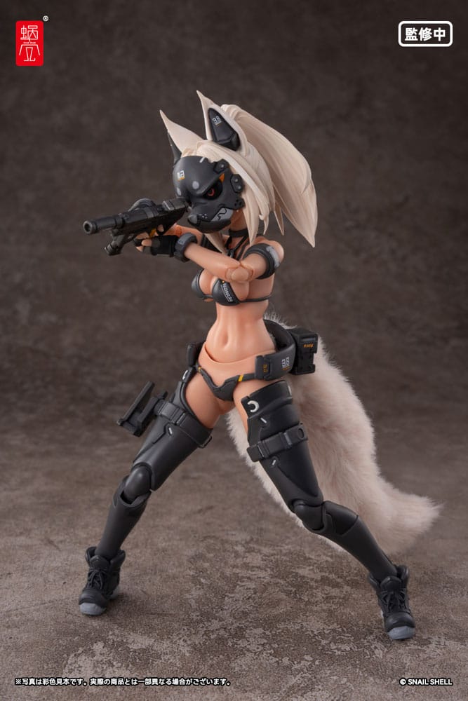 Original Character Action Figure Kit 1/12 RA-04 Kitsunebi Senki Honoka Swimsuit Ver. 15 cm