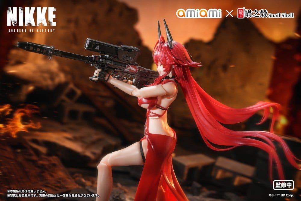 Goddess of Victory: Nikke Action Figure 1/12 Red Hood Nonsense Red 16 cm