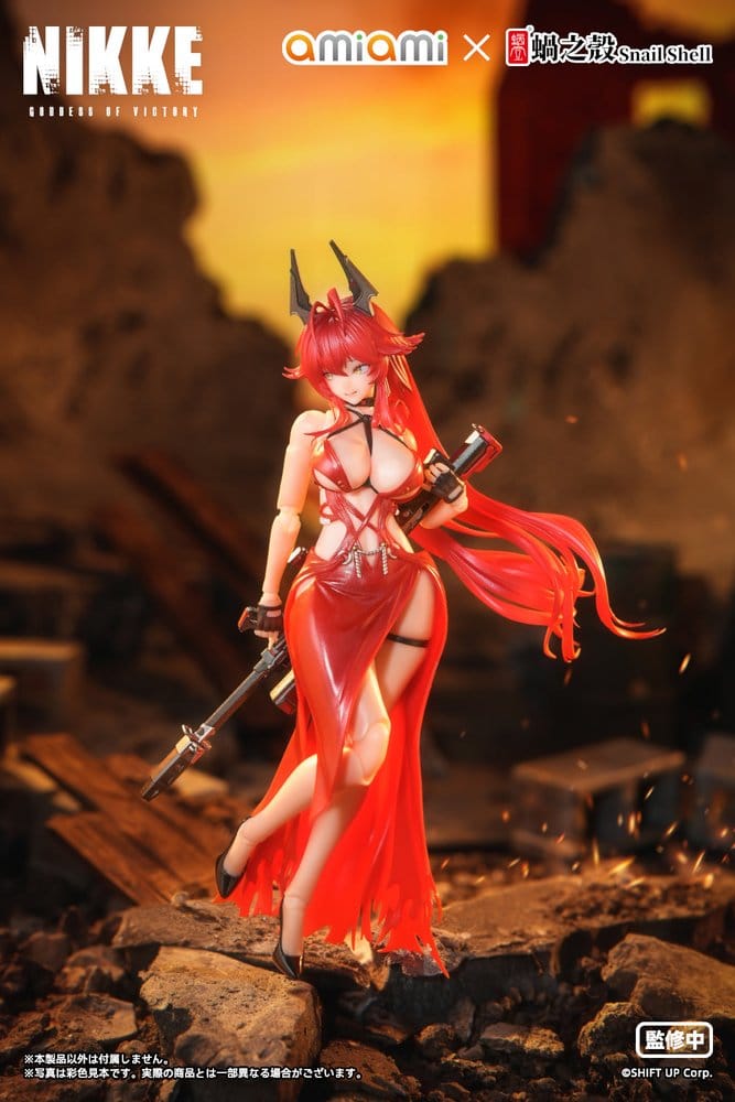 Goddess of Victory: Nikke Action Figure 1/12 Red Hood Nonsense Red 16 cm