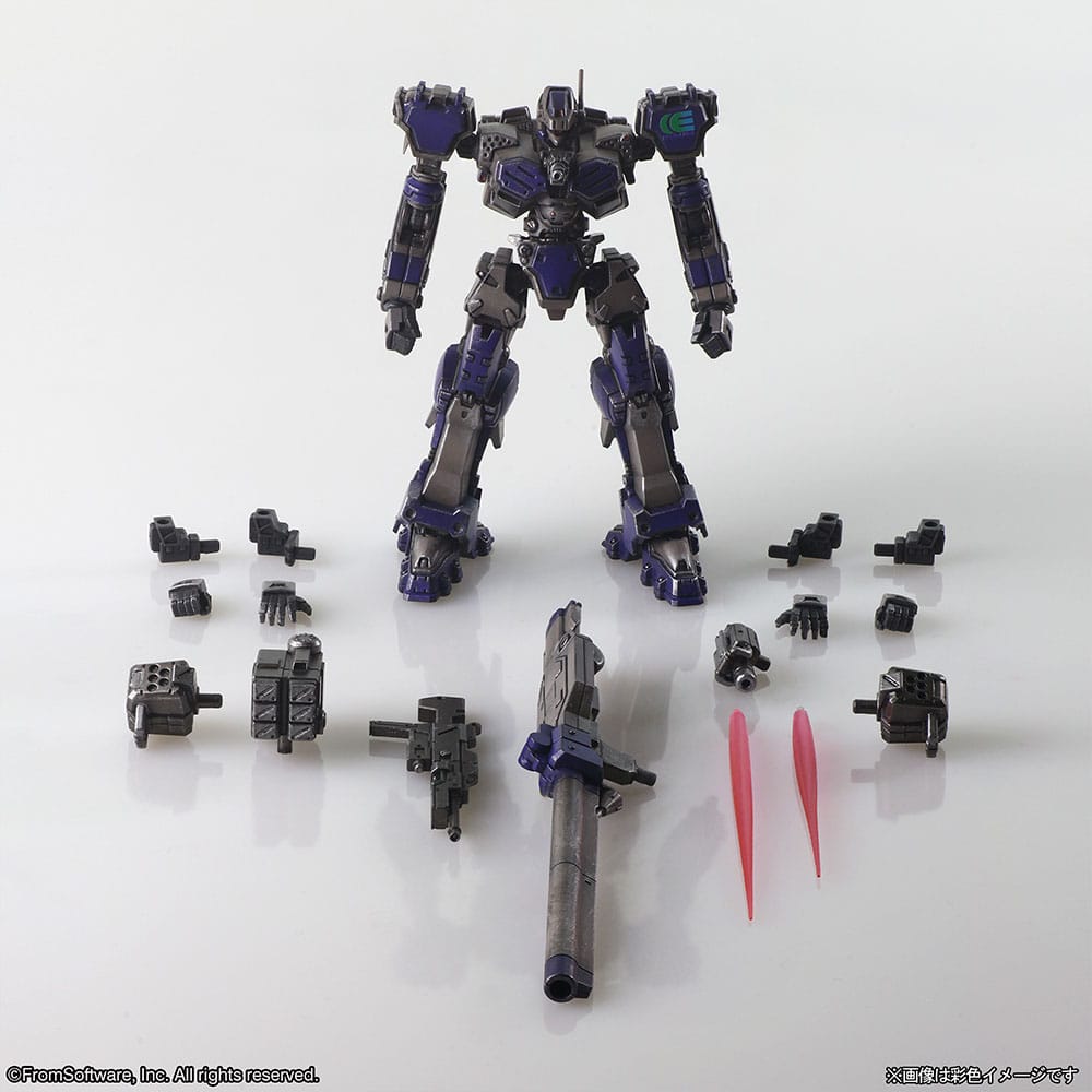 Armored Core Structure Arts Plastic Model Kits 4-Pack Series 1