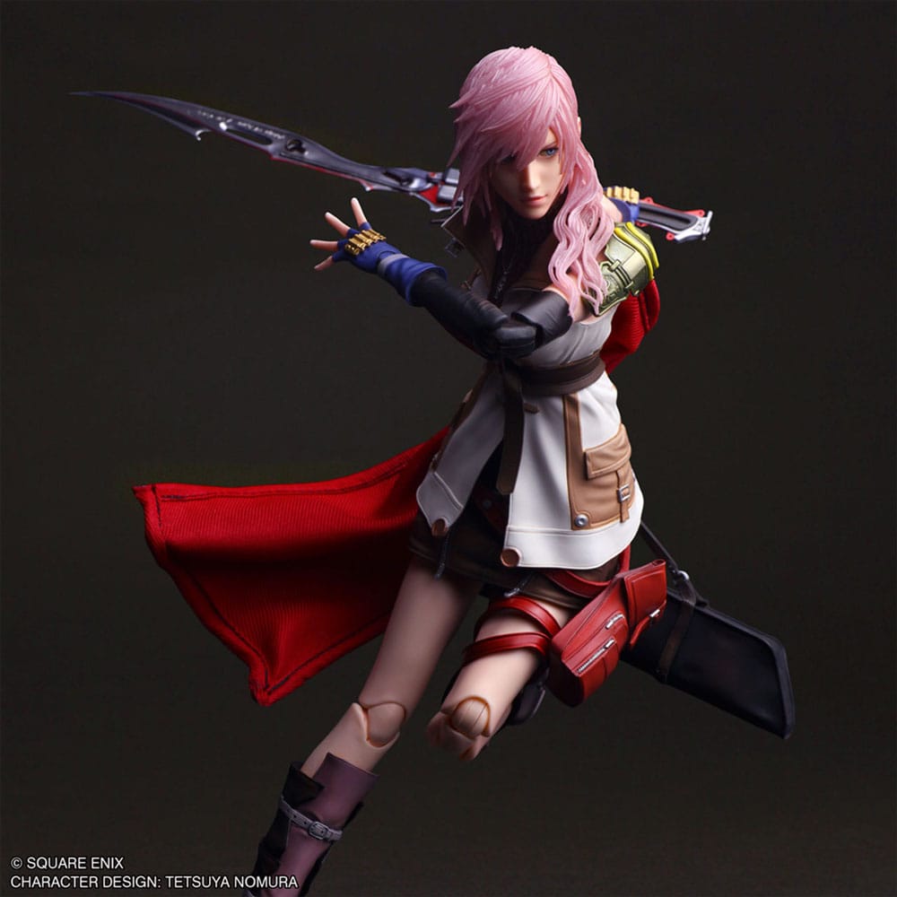 Final Fantasy XIII Play Arts Shin Action Figure Lightning 26 cm