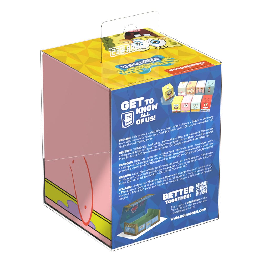 Squaroes SpongeBob SquarePants™ SB002 Patrick Trading Cards Collectible Box
