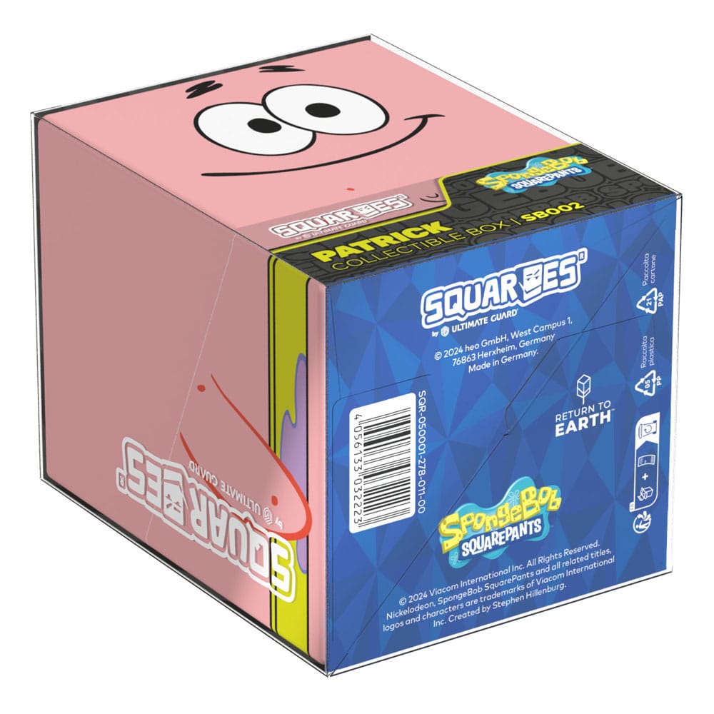 Squaroes SpongeBob SquarePants™ SB002 Patrick Trading Cards Collectible Box
