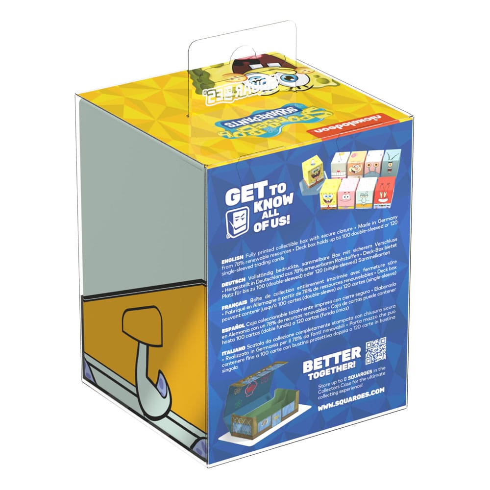 Squaroes SpongeBob SquarePants™ SB003 Squidward Trading Cards Collectible Box